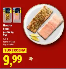 Lidl Łosoś pieczony XXL Nautica oferta