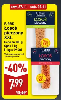 ALDI Łosoś pieczony Fjord XXL oferta