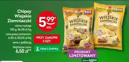 Żabka Chipsy Wiejskie Ziemniaczki różne rodzaje 130g Lorenz oferta