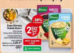 Żabka Zupa Gorący Kubek Knorr różne rodzaje oferta
