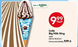 Żabka Lody Big Milk King rożek oferta