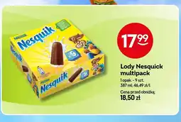 Żabka Lody Nesquick multipack oferta