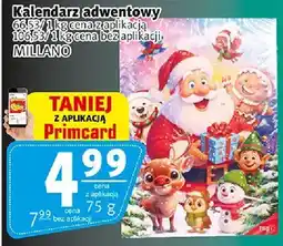Prim Market Kalendarz adwentowy mleczna czekolada w kształcie bombek MILLANO oferta