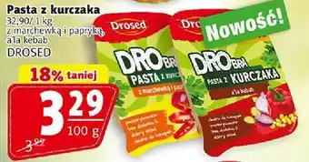 Pasta z kurczaka z marchewką i papryką, à la kebab DROSED