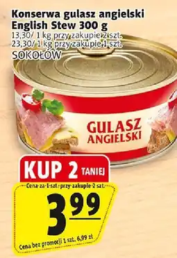 Prim Market Konserwa gulasz angielski English Stew 300 g SOKOŁÓW oferta