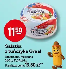 Żabka Sałatka z tuńczyka Graal Americana, Mexicana oferta