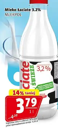 Prim Market Mleko łaciate Mlekpol 3.2% oferta