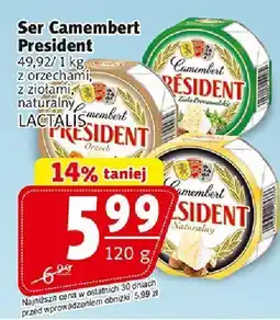 Prim Market Ser Camembert President Lactalis oferta