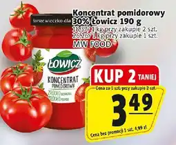 Prim Market Koncentrat pomidorowy Koncentrat pomidorowy 180-190 g MW FOOD oferta