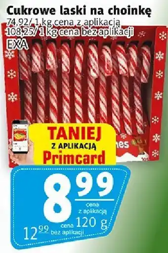 Prim Market Cukrowe laski na choinkę BON oferta