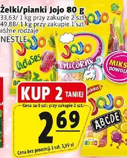 Prim Market Żelki/pianki Jojo 80 g NESTLE oferta
