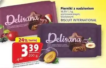 Pierniki z nadzieniem Delisana BISCUIT INTERNATIONAL