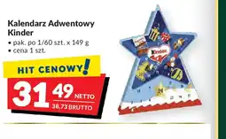Makro Kalendarz Adwentowy Kinder oferta