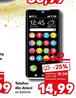 Kaufland Telefon dla dziecka oferta