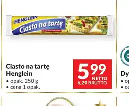 Makro Ciasto na tartę Henglein oferta