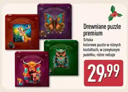 ALDI Puzzle drewniane Premium oferta