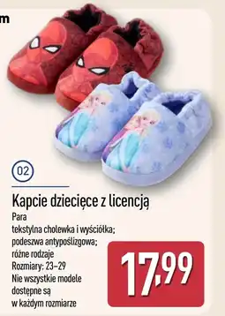 ALDI Kapcie oferta
