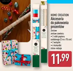 ALDI Zestaw do prezentów Home Creation oferta