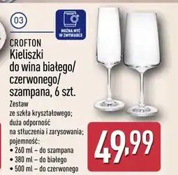 ALDI Zestaw kieliszków Crofton oferta