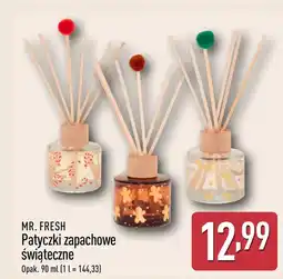 ALDI Patyczki zapachowe Mr. Fresh oferta
