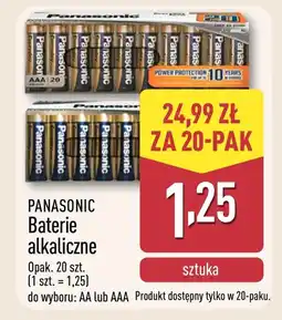 ALDI Baterie Panasonic oferta