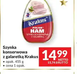 Makro Szynka konserwowa z galaretką Krakus oferta