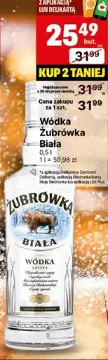 Delikatesy Centrum Wódka Żubrówka oferta