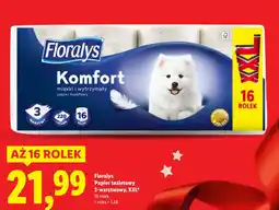 Lidl Papier toaletowy Floralys oferta