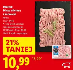 Lidl Mięso mielone Rzeźnik oferta