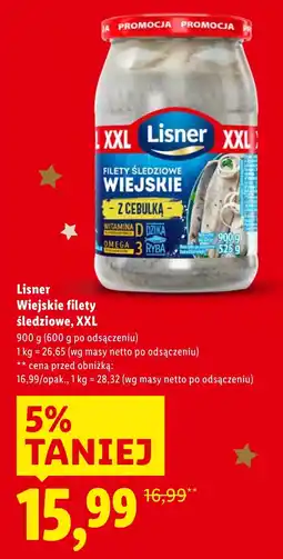 Lidl Filety śledziowe oferta