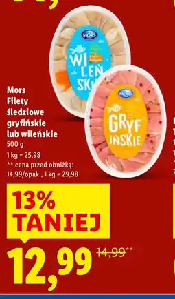 Lidl Filety śledziowe oferta