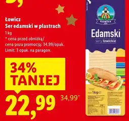 Lidl Ser Edamski oferta
