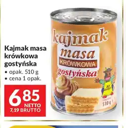 Makro Kajmak masa krówkowa gostyńska oferta