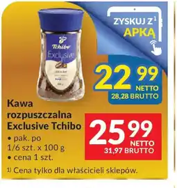 Makro Kawa rozpuszczalna Exclusive Tchibo oferta