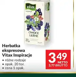 Makro Herbatka ekspresowa Vitax Inspiracje oferta