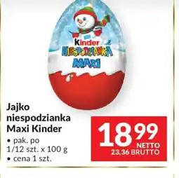 Makro Jajko niespodzianka Maxi Kinder oferta
