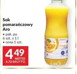 Makro Sok pomarańczowy Aro oferta