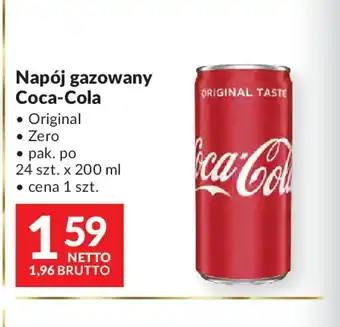 Makro Napój gazowany Coca-Cola oferta