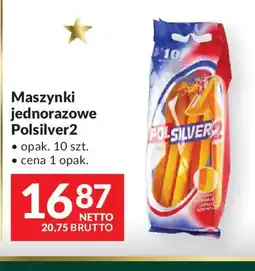 Makro Maszynki jednorazowe Polsilver2 oferta