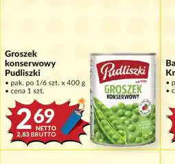 Makro Groszek konserwowy Pudliszki oferta