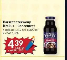 Makro Barszcz czerwony Krakus oferta