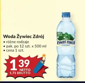 Woda Zywiec Zdrój