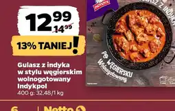 Netto Gulasz z indyka oferta