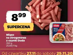 Netto Mięso na strogonowa z szynki Duda oferta