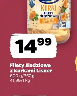 Netto Filety śledziowe z kurkami Lisner oferta
