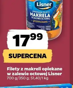Netto Filety z makreli opiekane w zalewie octowej Lisner oferta