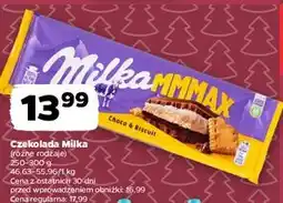 Netto Czekolada choco & biscuit Milka Mmmax oferta