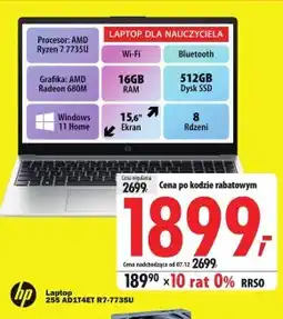 Media Expert Laptop HP oferta
