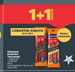 Netto Kabanosy drobiowe Tarczyński Exclusive oferta