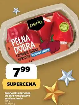 Netto Antipasti czerwone papryczki nadziewane serkiem Perla oferta